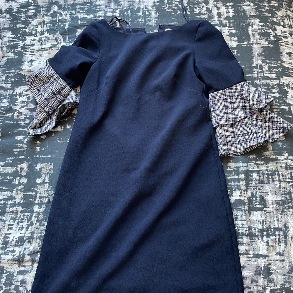 Eliza J Navy Dress